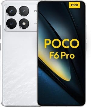 Poco F6 Pro Smartphone, 12+512GB Handy ohne Vertrag, 120Hz 6,67" WQHD+ AMOLED Display, 50MP OIS Dreifach-Kamera, 5000mAh, 120W HyperCharge, Dual-SIM, Weiß