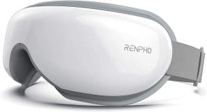 RENPHO Eyeris 1 - Augenmassagegerät mit Wärme, Vibration und Bluetooth Musik, Augenmaske hilft bei Augenringen und Trockenen Augen, Verbessert Schlafqualität, Geschenke für Frauen & Männer