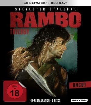 Rambo - Trilogie - Uncut (3 4k Ultra HD + 3 Blu -Strahlen)