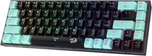 Redragon K631 PRO SE 65 % 3-Mode Wireless RGB Gaming-Tastatur, 68 Tasten Hot-Swap-fähige kompakte mechanische Tastatur mit Hot-Swap Free-Mod PCB Sockel & transluzentem Board, Custom Quiet Linear Switch