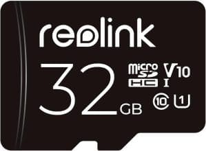 Reolink 32 GB microSDHC Speicherkarte, Klasse 10, U1 TF-Speicherkarte, kompatibel mit Reolink Überwachungskamera