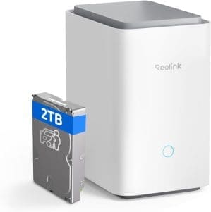 Reolink Home Hub Pro mit 2TB HDD für Überwachungskamera, 8K 16MP Live-Ansicht & Wiedergabe, 2,4/5GHz Wi-Fi 6, Kabelloser Erweiterbarer Lokaler Speicher mit Verschlüsselung, Keine monatliche Gebühr