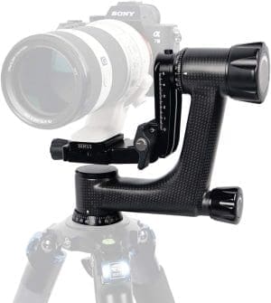 SIRUI PH-10 Gimbal Carbon Kardan Kopf 360° Panorama, bis 15kg Tragkraft, Arca Swiss kompatibel