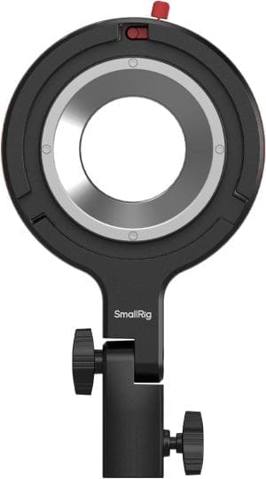 SMALLRIG Bowens Mount Softbox Speed ​​Ring Adapter für SmallRig RC 60B COB Videoleuchte, kompatibel mit Standard-Bowens-Mount-Zubehör, Tragfähigkeit von 1,5 kg – 4476