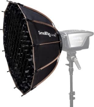 SMALLRIG Parabolic Softbox LA-D65 65cm / 25,6" Quick Release Softbox, Softbox für Bowens Mount COB Lights für SMALLRIG für Neewer für Aputure - 4157