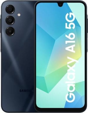 Samsung Galaxy A16 5G Smartphone ohne Vertrag, Handy mit Android, 50-MP-Hauptkamera, 16,91 cm / 6,7" Display, 128 GB, Blue Black, 2,5 Jahre Herstellergarantie (Exklusiv bei Amazon)