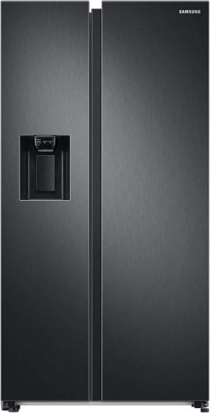 Samsung RS6GA8521B1/EG Side-by-Side-Kühlschrank, 178 cm, 634 ℓ, 225 ℓ Gefriervolumen, Space Max Technologie, Premium Black Steel