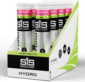 Science in Sport HYDRO Tabletten 160 Stk. Pink Grapefruit - Elektrolyte Tabletten, Vegan & glutenfrei, Brausetabletten zur Anregung von Hydration und für einen ausgeglichenen Elektrolyte-Haushalt