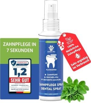 TestNote Sehr gut - Zahnspray für Hunde und Katzen 200 ml - Zahnpflege Zahnspray gegen Madematron