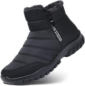 Winterstiefel Herren Winterschuhe Schneestiefel Warm Gefüttert Wanderschuhe Schneestiefel Wanderschuhe rutschfeste Trekkingschuhe Stiefel Outdoor Wanderstiefel Leichte Boots