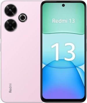 Xiaomi Redmi 13 Smartphone, 8+256GB, Handy ohne Vertrag, 6,79" FHD+ Display, 5.030 mAh, 108MP Kamera, 33W Schnellladung, Dual-SIM, Pink