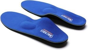 Valsole Unisex Adult orthopädische Einlegesohlen, hoher Fußunterstützung, weiche funktionelle Einlegesole, Einsatz für flache Füße, Plantarfasziitis, Fußschmerzen