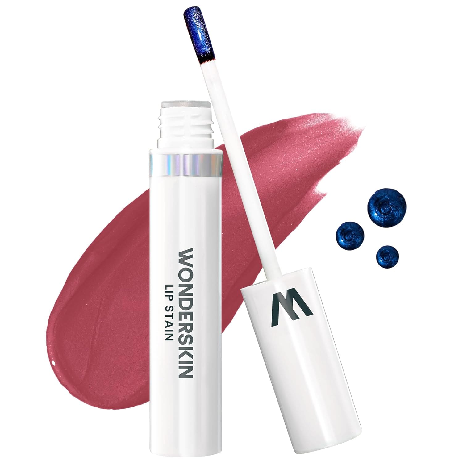 Wonderskin Wonder Blading Lippenfärbe Maske, natürlicher Lippenstift, lang anhaltende wasserdichte Lippentönung (Bella Stain & Go)