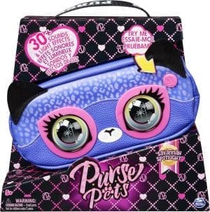 Geldbörsen Haustiere Savannah Spotlight Bum Bag für Kinder - Interactive Cross Body Bag mit mehr als 30 leichten Effekten, Geräuschen, Reaktionen und Musik, Kinderbeutel und Spielzeug in einem, aus 5 Jahren