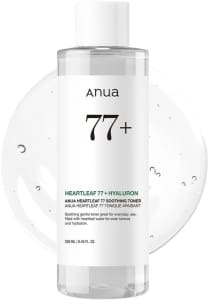 ZEESOON Anua Heartleaf 77% Soothing Toner I pH 5.5 Skin Trouble Care, Calming Skin, Refreshing, Purifying (250ml / 8.45 fl.oz)